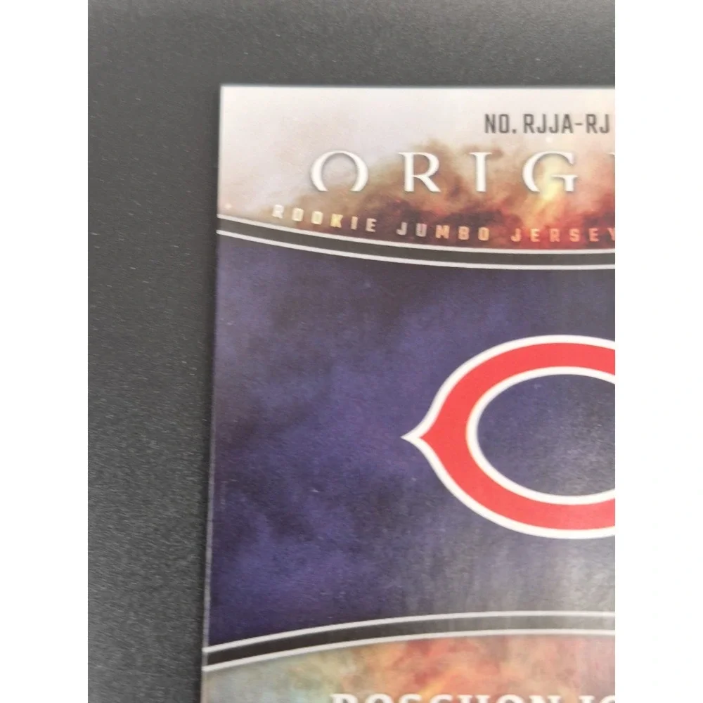 2023 Panini Origins Roschon Johnson #RJJA-RJ Rookie Jumbo Jersey Autograph Bears